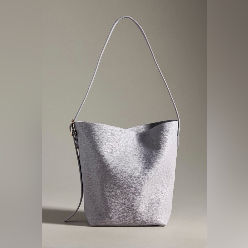 Anthropologie Everyday Bucket Tote (lavender), New without Tag